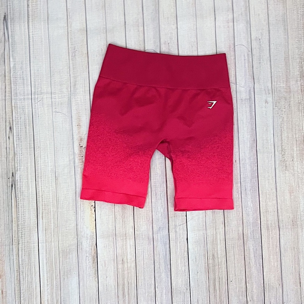 Gym Shark Pink Bike Shorts Size M